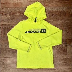 Youth Under Armour Neon Lightweight Hoodie Size M